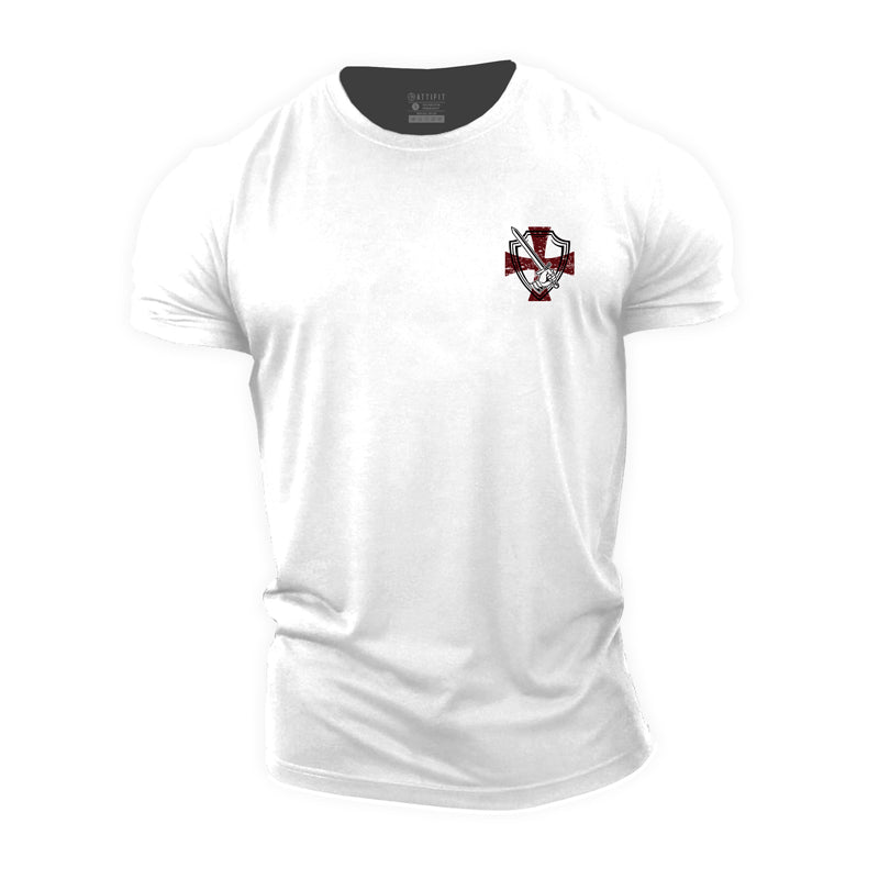 Mini Crusader Warrior Cotton T-Shirt