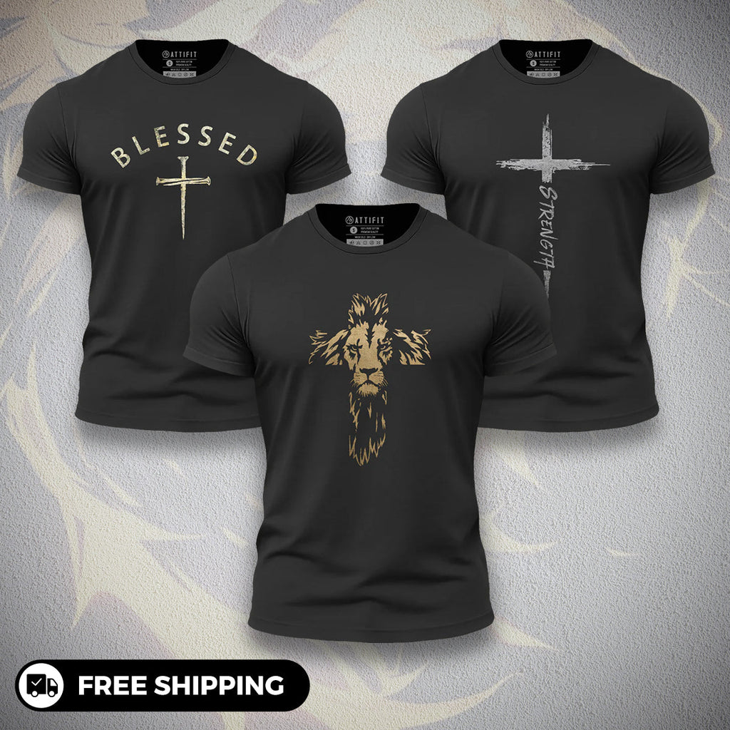 Christian 3-Pack - Quick-Dry T-Shirts