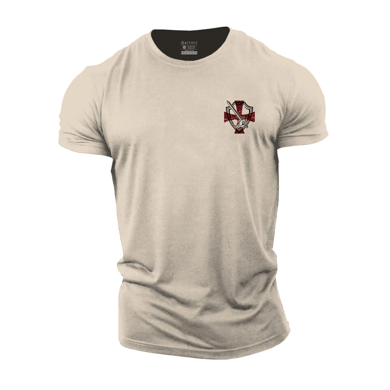 Mini Crusader Warrior Cotton T-Shirt