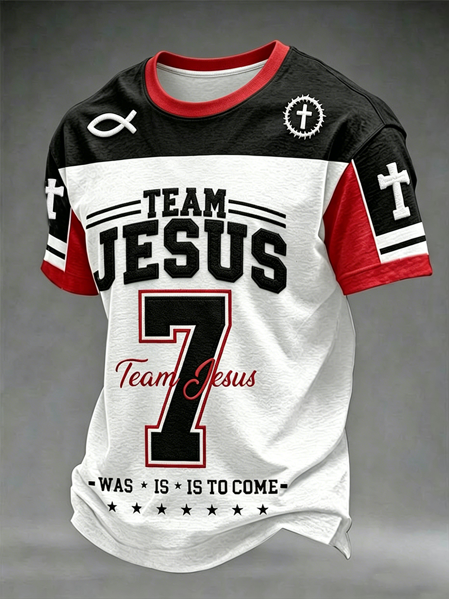 Men's Team Jesus Short Sleeves T-shirt