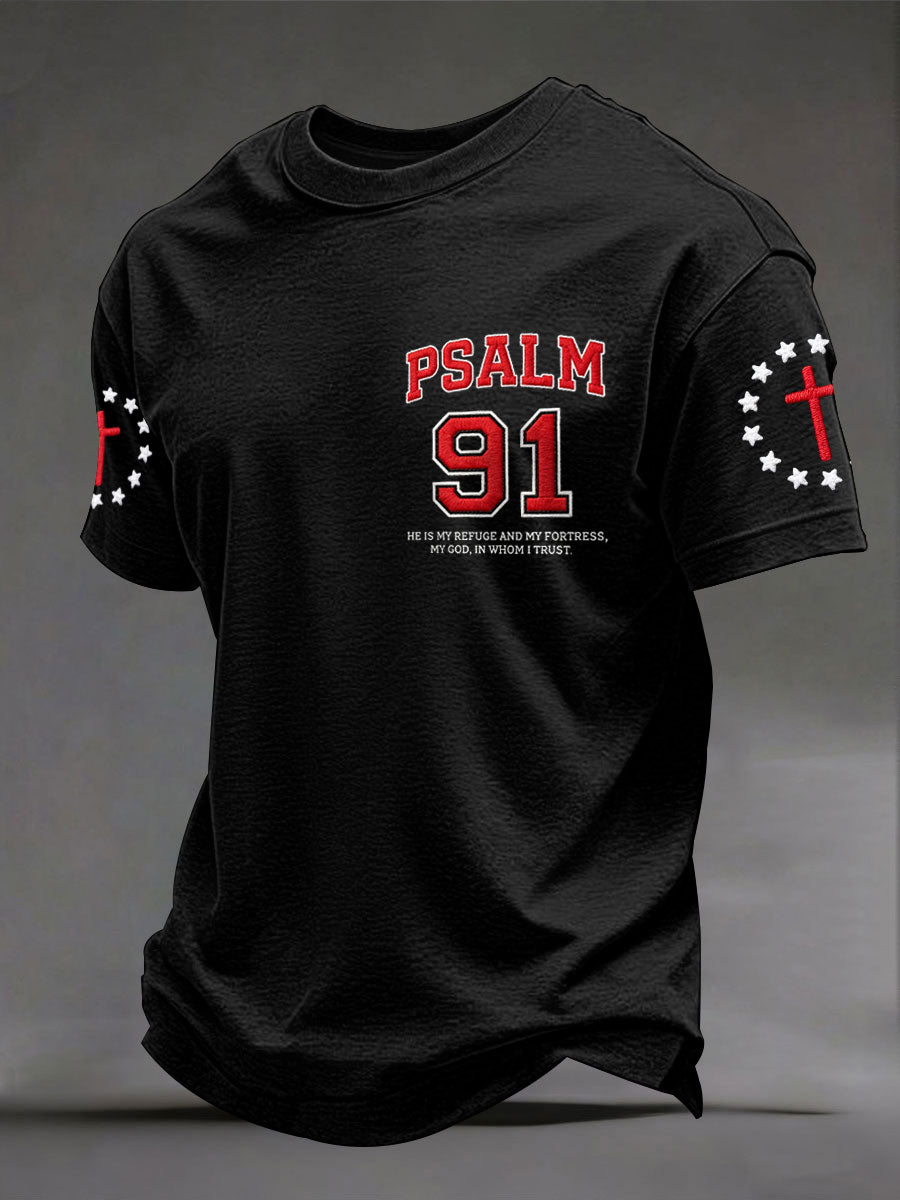 Men's Psalm 91 Christian T-shirts