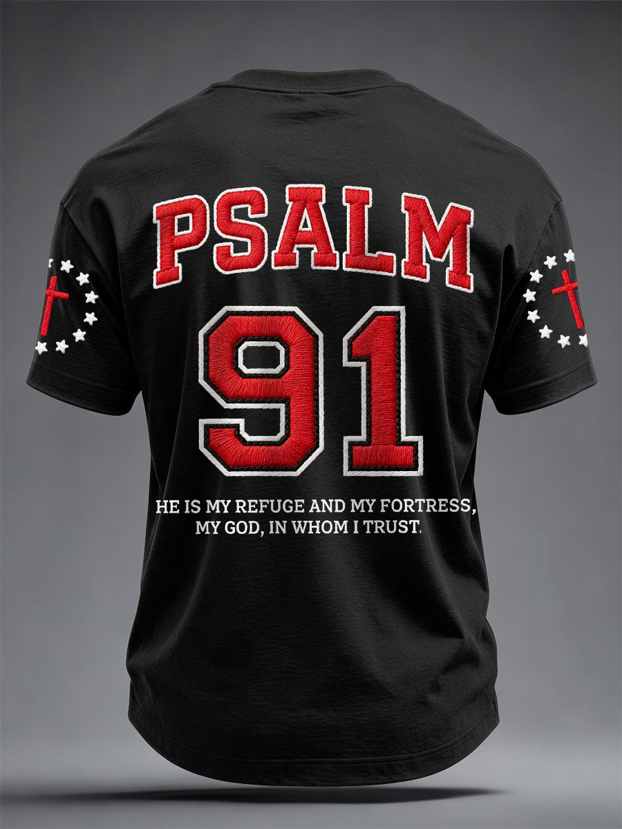 Men's Psalm 91 Christian T-shirts