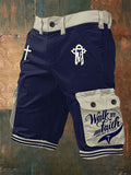 Men's Walk By Faith And Not By Sight Shorts