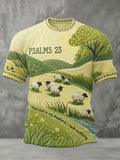 Men's Faith Print Casual T-Shirt