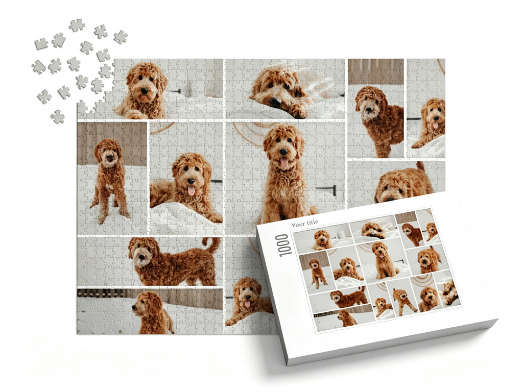 Custom Photo Collage Jigsaw Puzzle (14 Photos, Landscape)