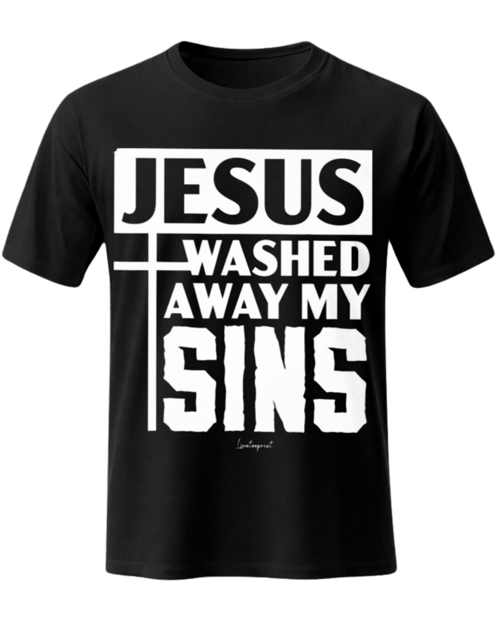 Christian Faith Jesus Away My Sins T-Shirt
