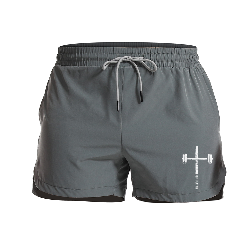 Barbell Cross 5-Inch Quick-Dry Shorts