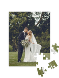Wedding & Anniversary Custom Photo Jigsaw Puzzle (1 Photo, Portrait)