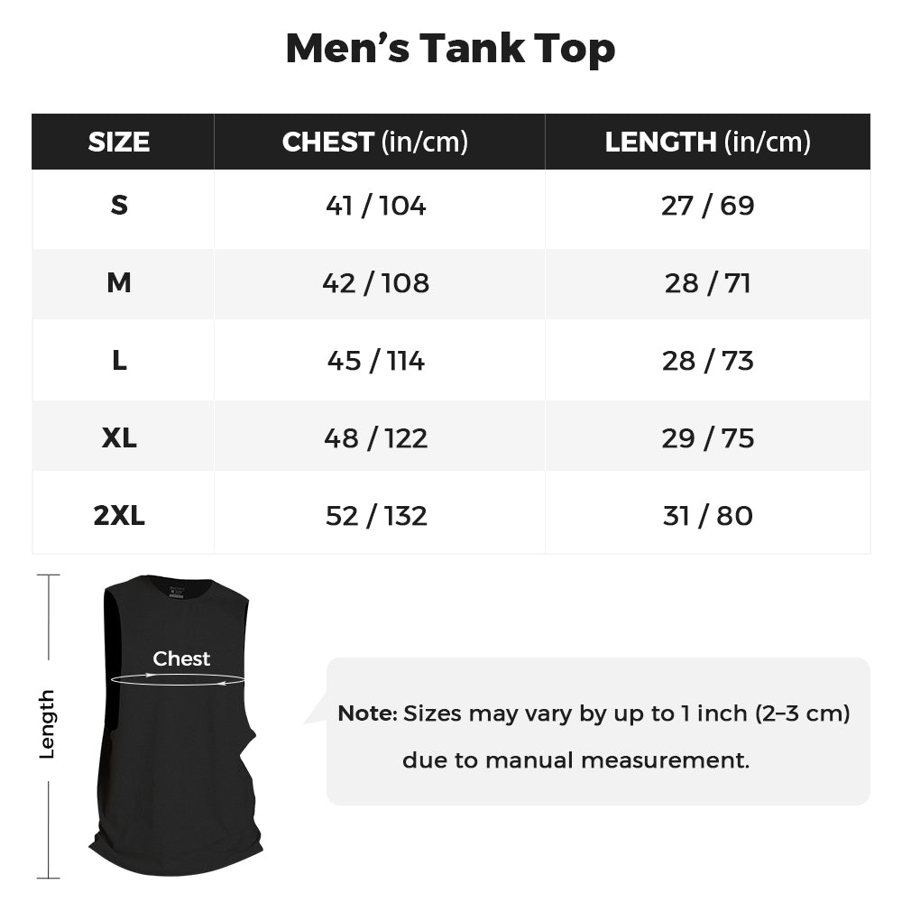 Lion Cross Graphic Tank Top