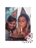Birthday Custom Photo Jigsaw Puzzle (1 Photo, Portrait)