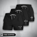 Christian 3-Pack - 5-Inch Quick-Dry Shorts