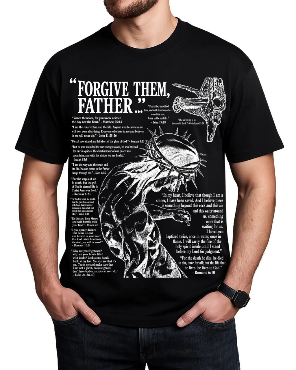 JBA Jesus Pump Cover Unisex Tee - Christian Gym Streetwear