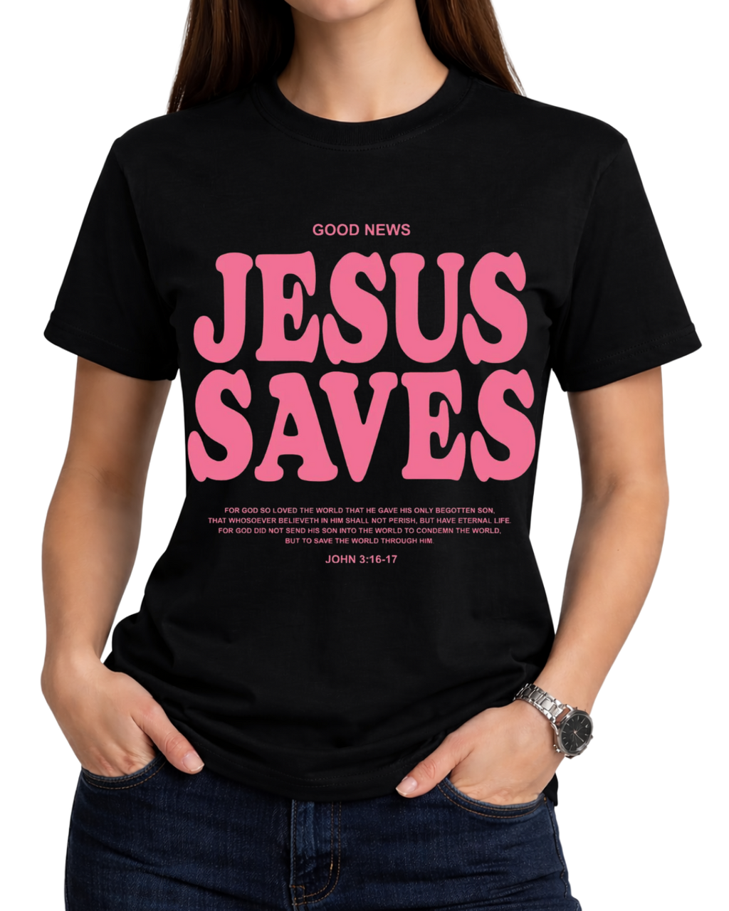 Jesus Saves Christian Jesus Saves Tee