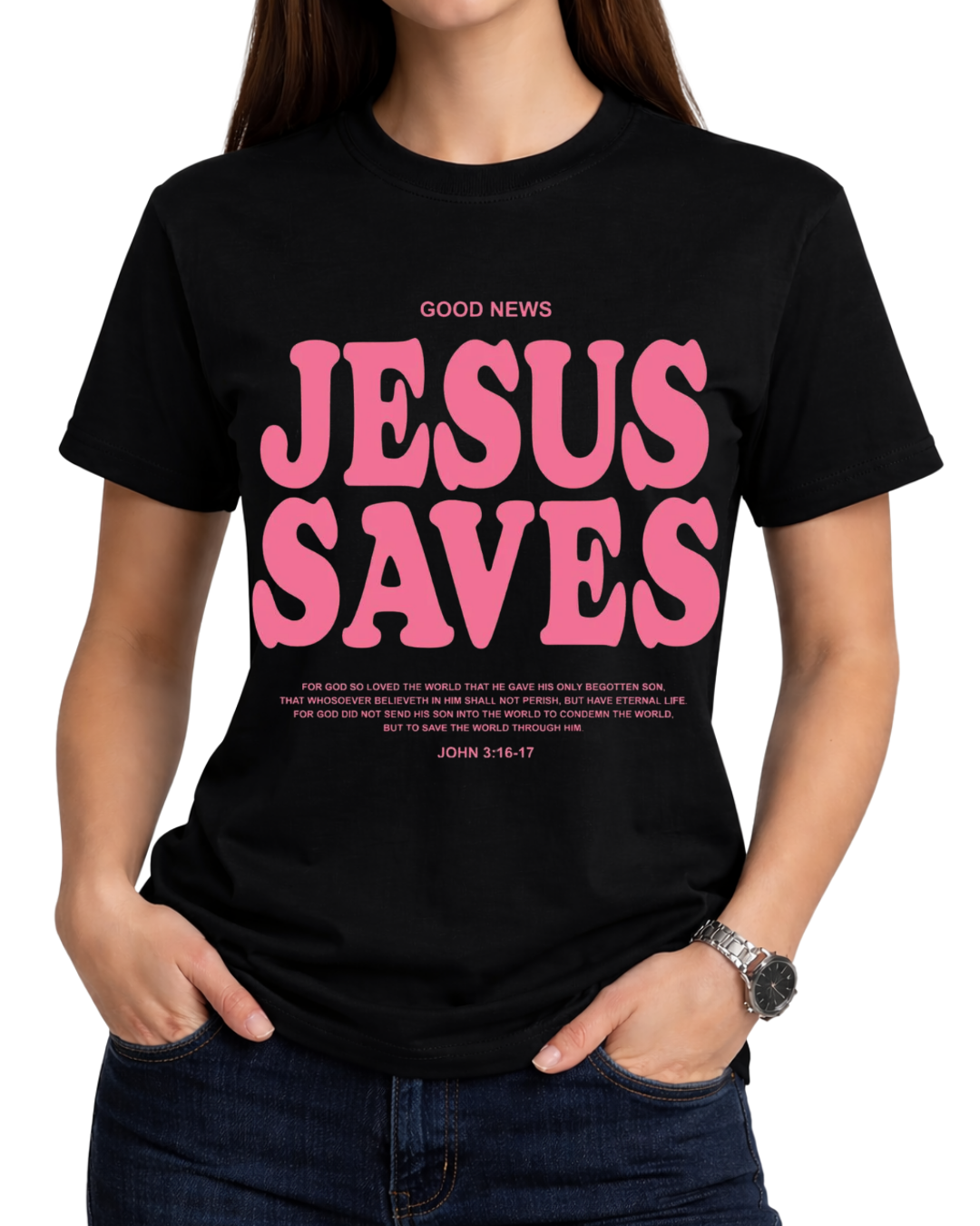 Jesus Saves Christian Jesus Saves Tee