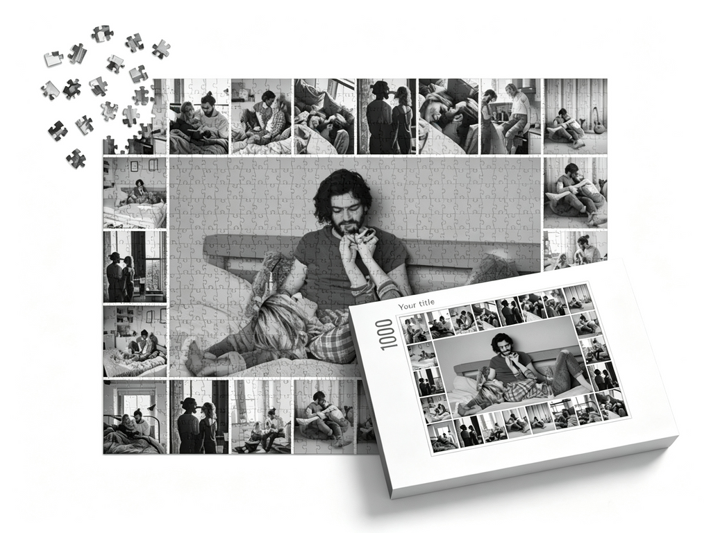Custom Photo Collage Jigsaw Puzzle (23 Photos, Landscape)