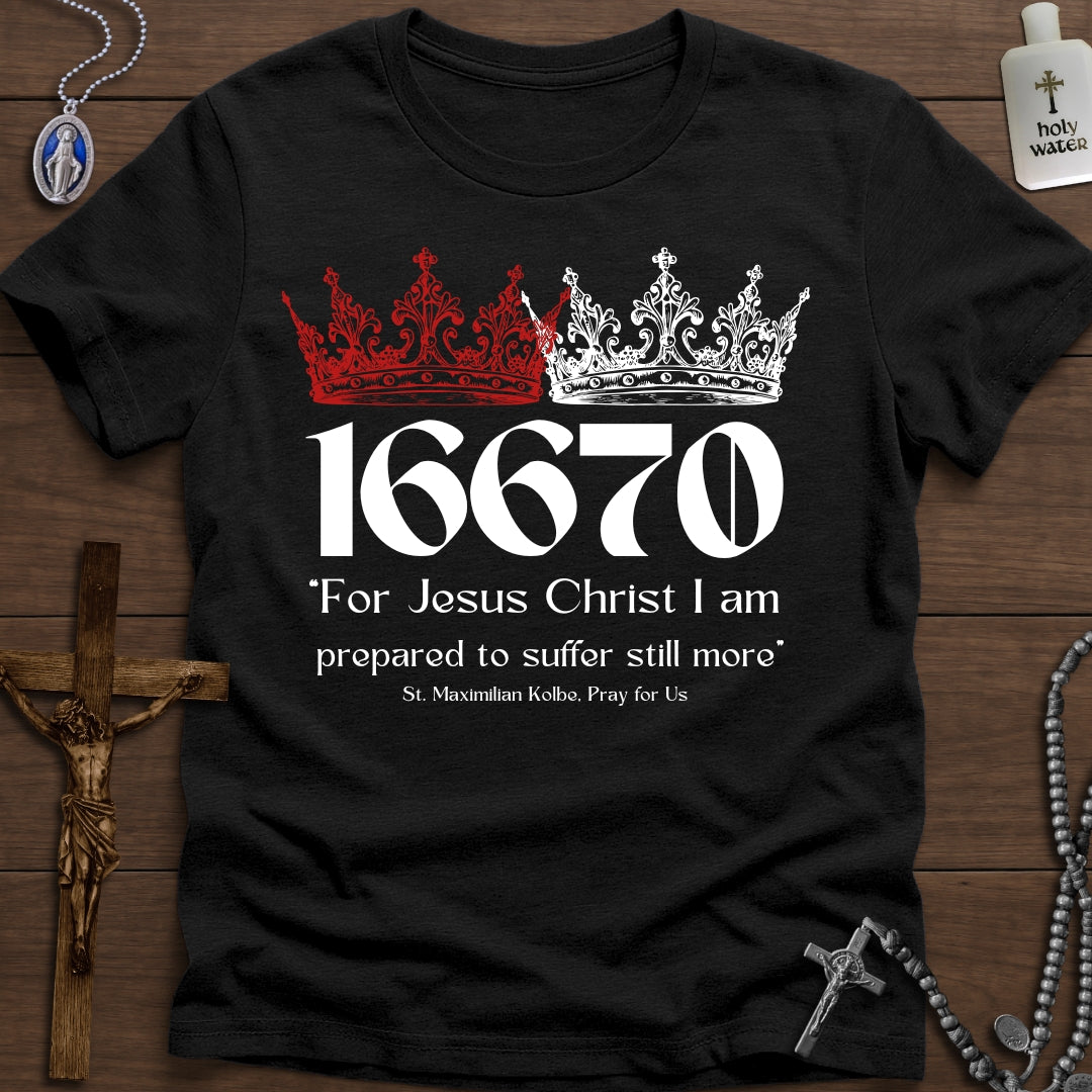 St. Maximilian Kolbe's Prison Number: 16670
