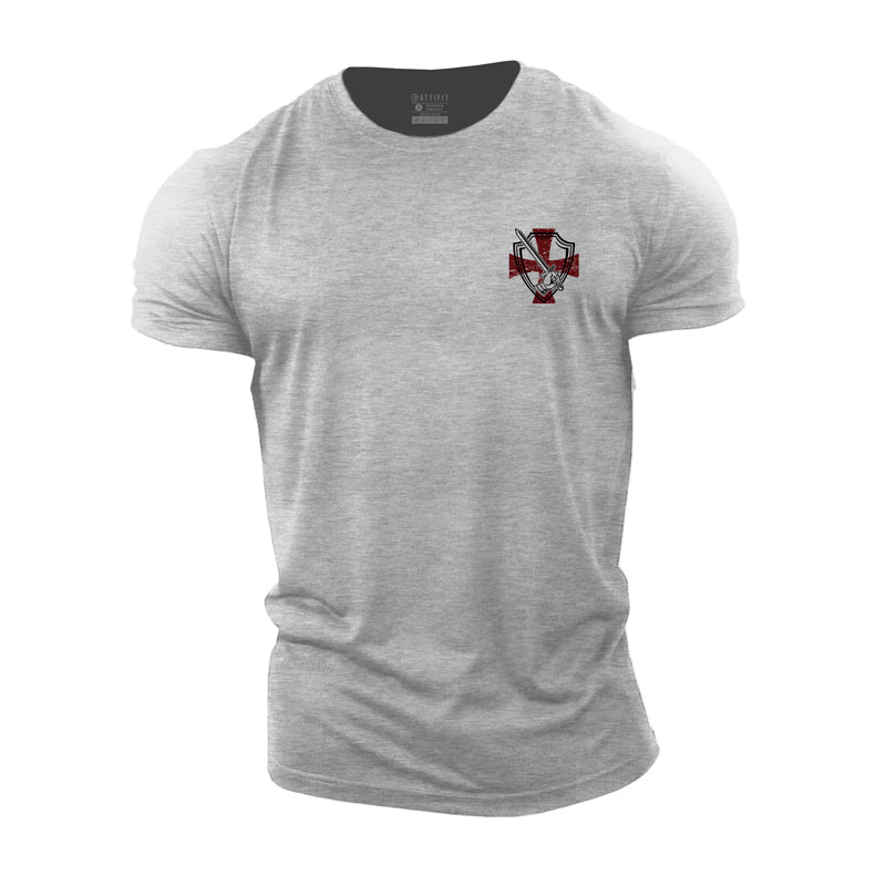 Mini Crusader Warrior Cotton T-Shirt