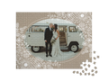 Floral Lace Custom Photo Jigsaw Puzzle (1 Photo, Landscape)