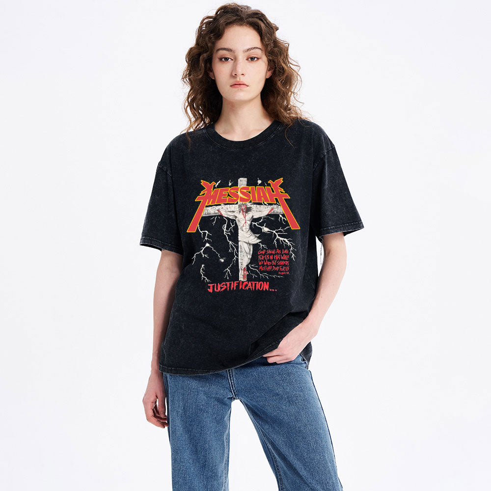 Messiah Christian Washed T-Shirt