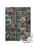 Custom Photo Collage Jigsaw Puzzle (24 Photos, Portrait)