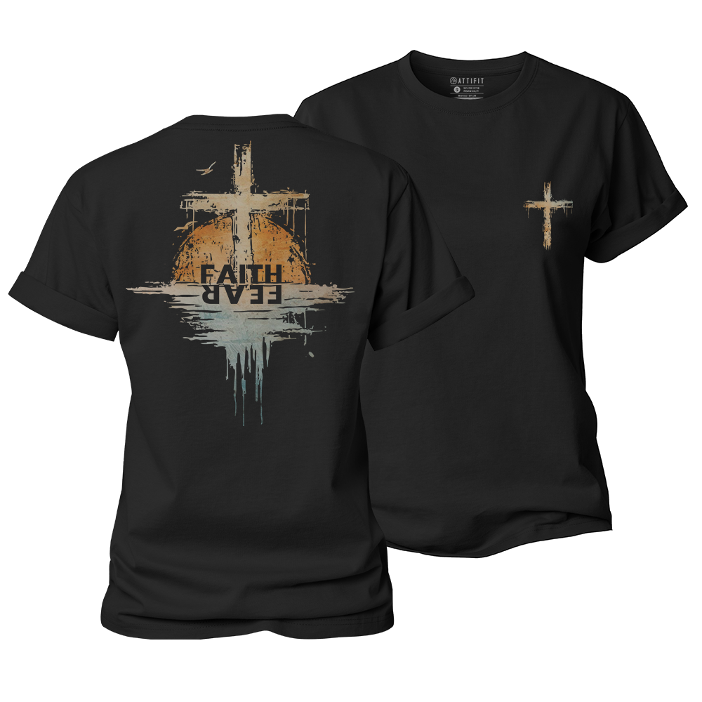 Faith over Fear Women's Cotton T-Shirt