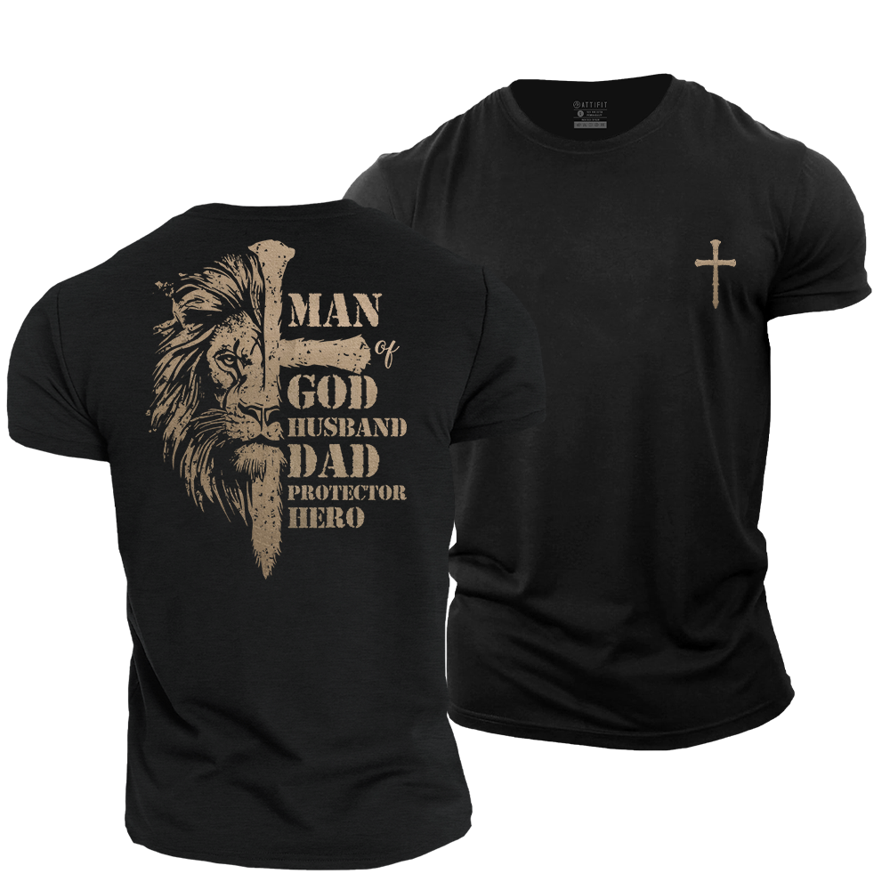 God's Alpha Man Cotton T-Shirt