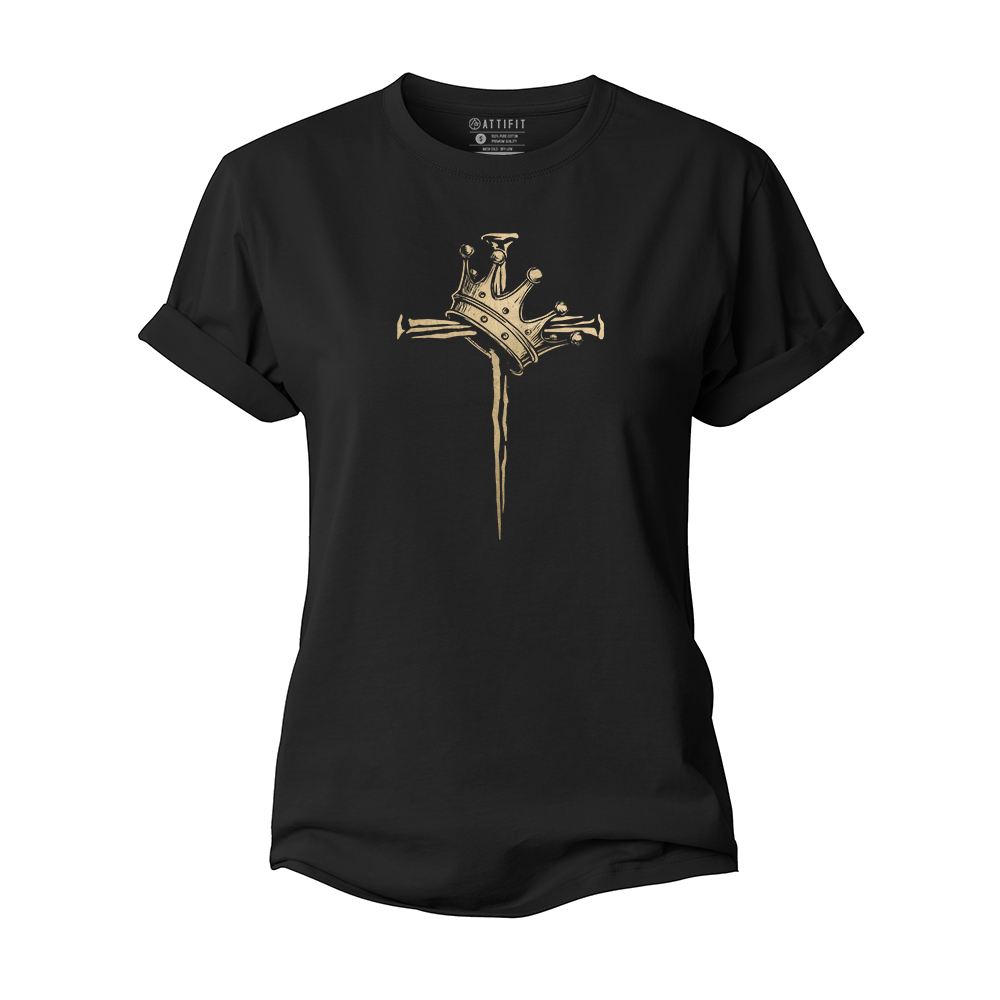 Cross Crown Women's Cotton T-Shirt