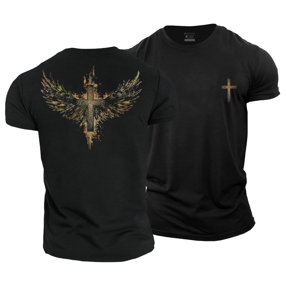Wings of Grace Cotton T-Shirt