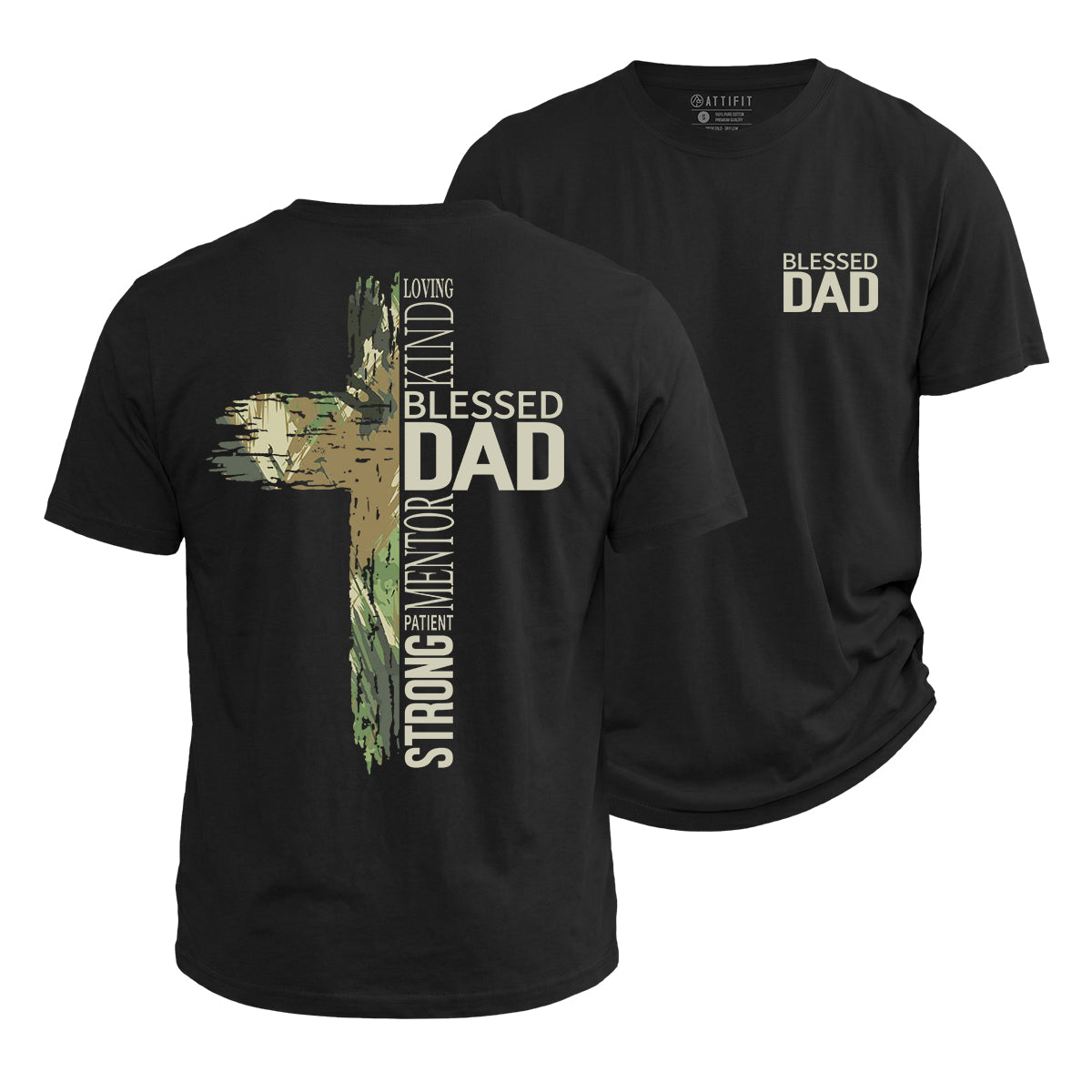 Blessed Dad Cotton T-Shirt