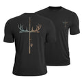 Antler Fishing Rod Quick-Dry T-Shirt