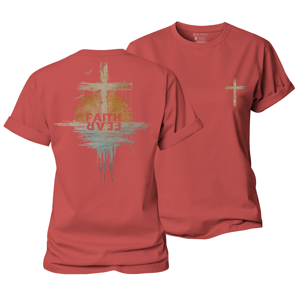 Faith over Fear Women's Cotton T-Shirt