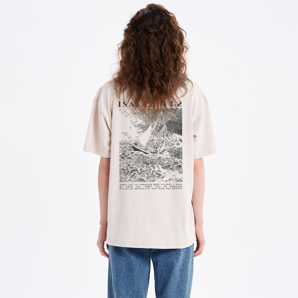 Fear Not Christian Washed T-Shirt