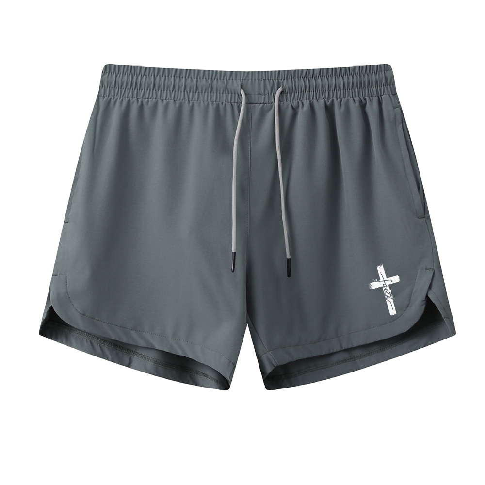 Faith Cross 5-Inch Quick-Dry Shorts