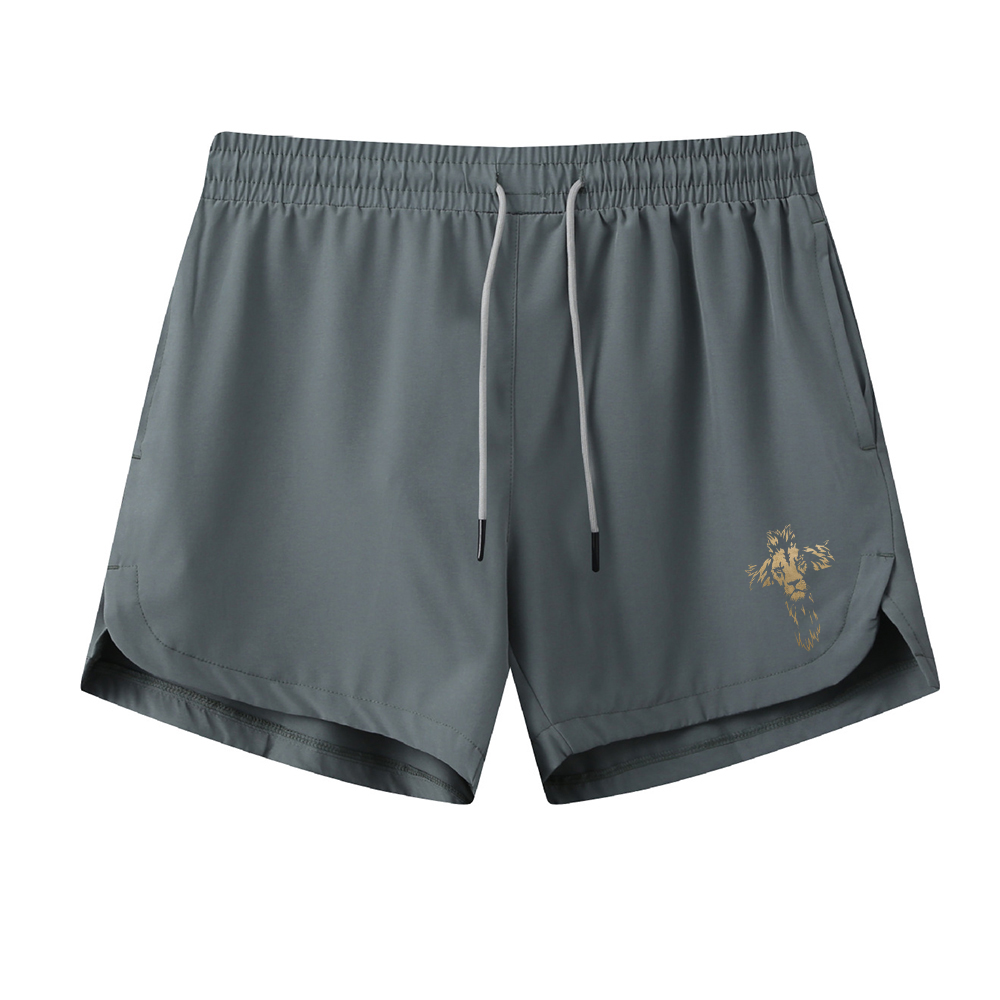 Lion Cross 5-Inch Quick-Dry Shorts
