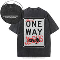 Jesus The One Way Christian Washed T-Shirt