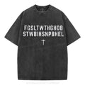 John 316 T-Shirt For God So Loved The World Christian Washed T-Shirt