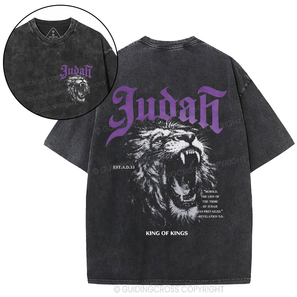 King Of Kings Christian Washed T-Shirt