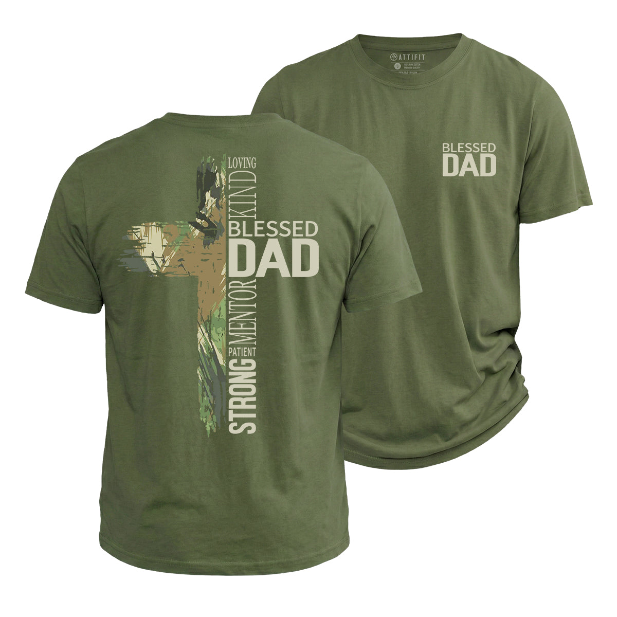 Blessed Dad Cotton T-Shirt