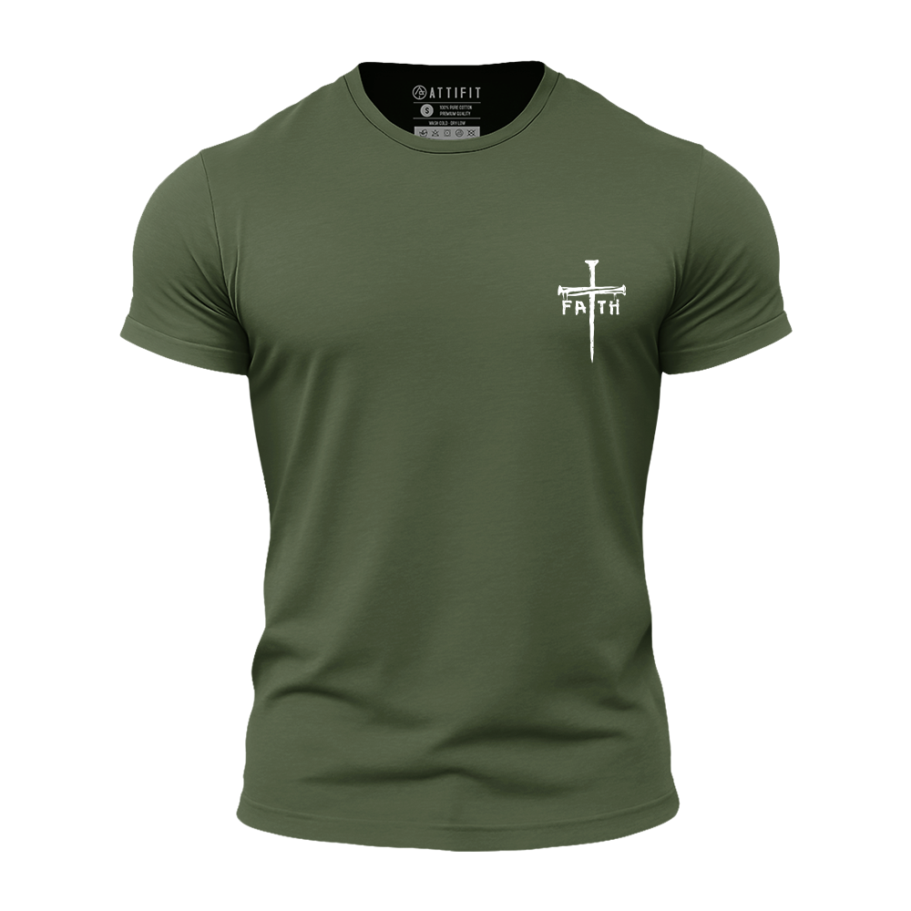Mini Faith Cross Quick-Dry T-Shirt