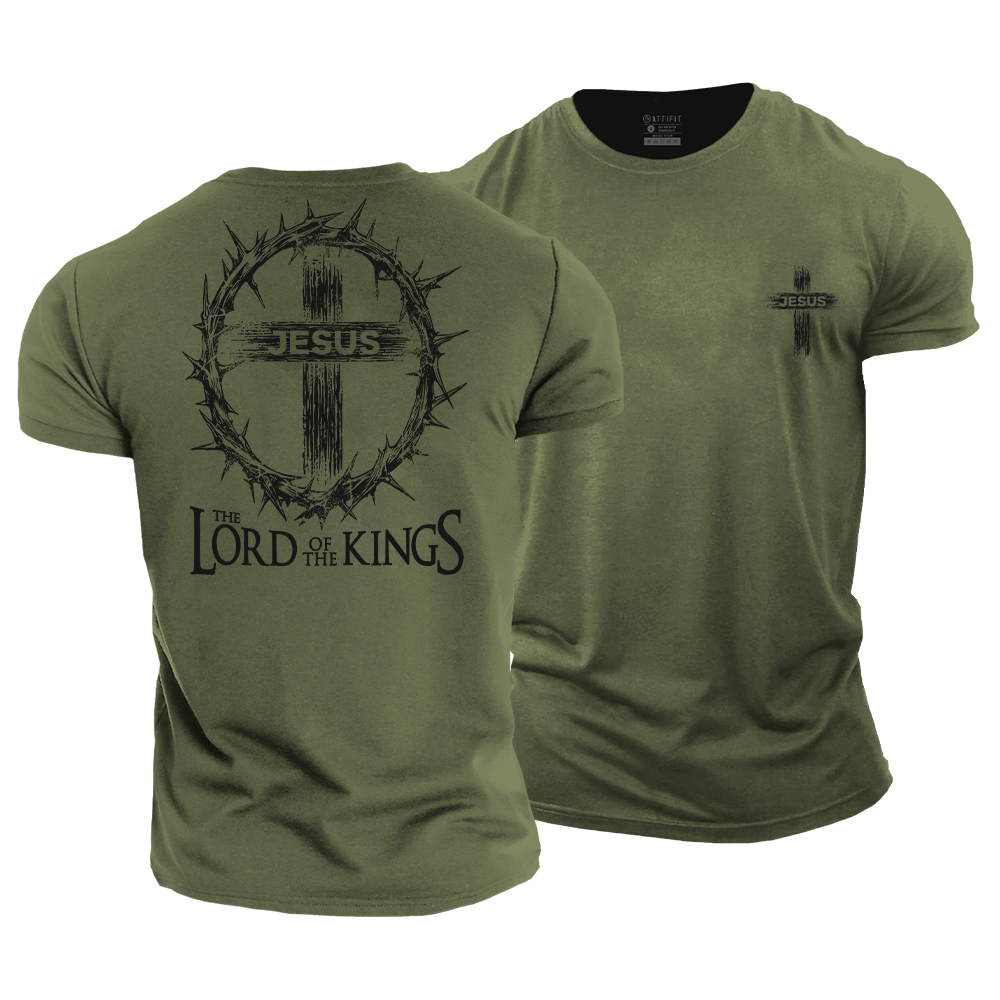 Jesus The Lord of The Kings Cotton T-Shirt