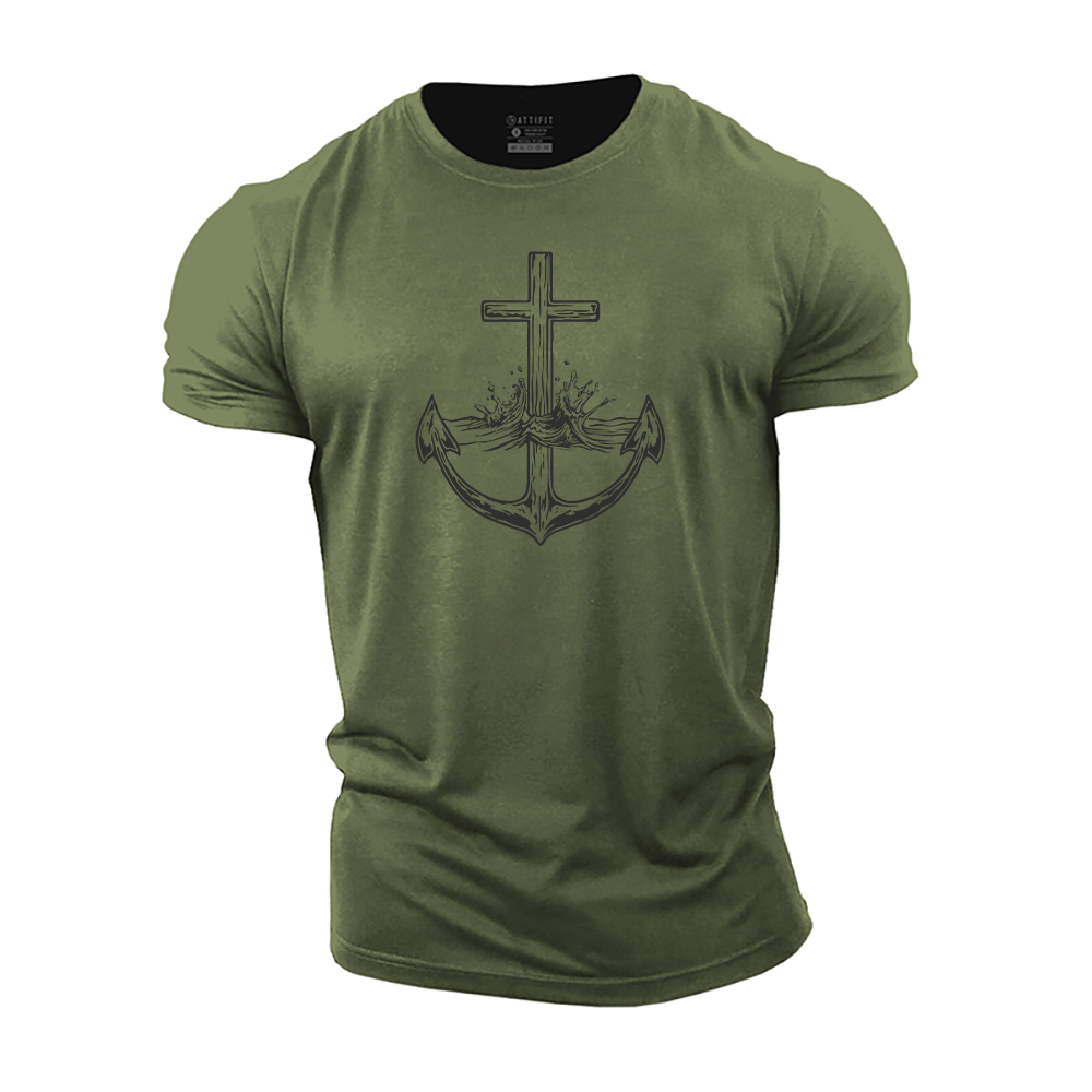 Anchor of Faith Cotton T-Shirt