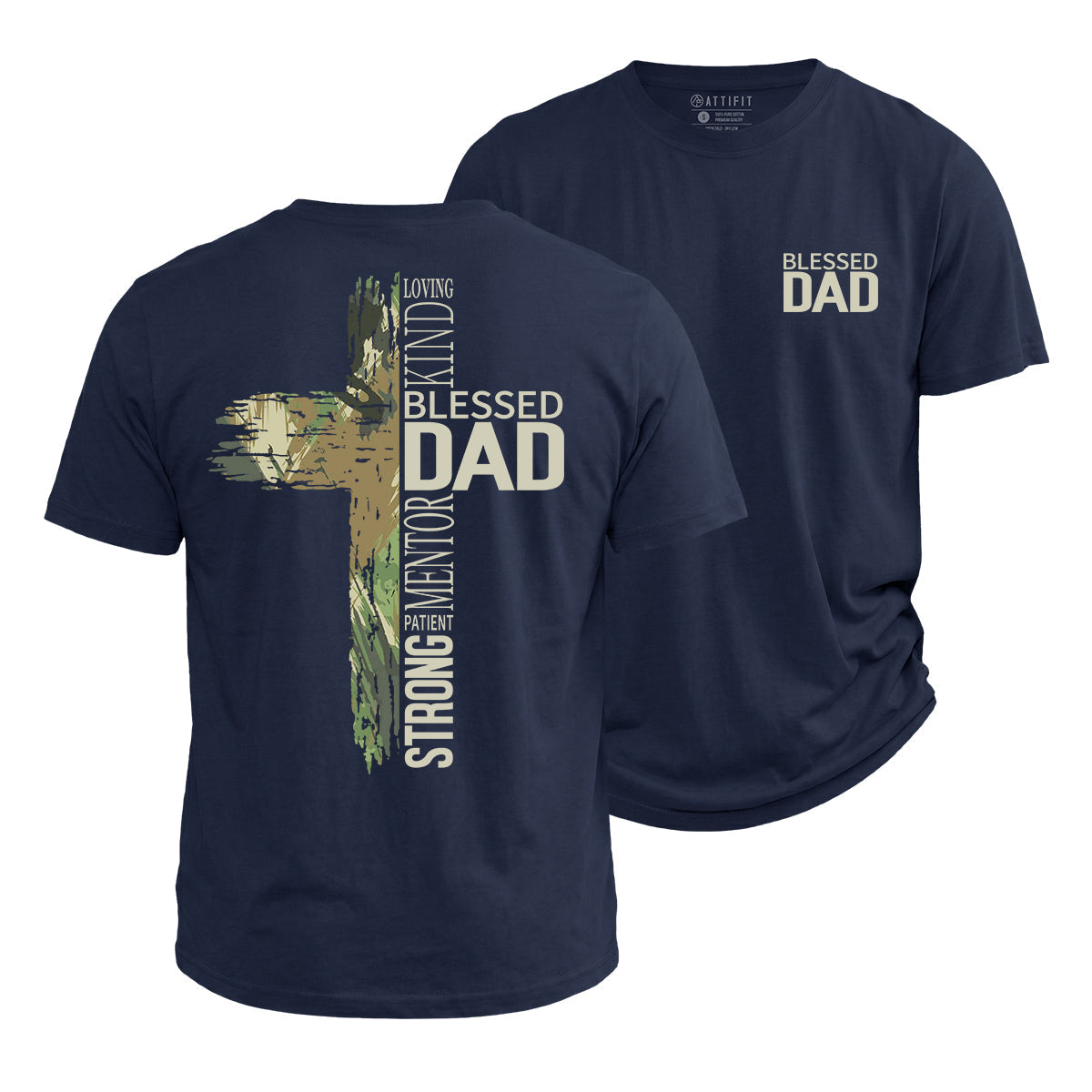 Blessed Dad Cotton T-Shirt