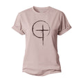 Simple Cross Women's Cotton T-Shirt
