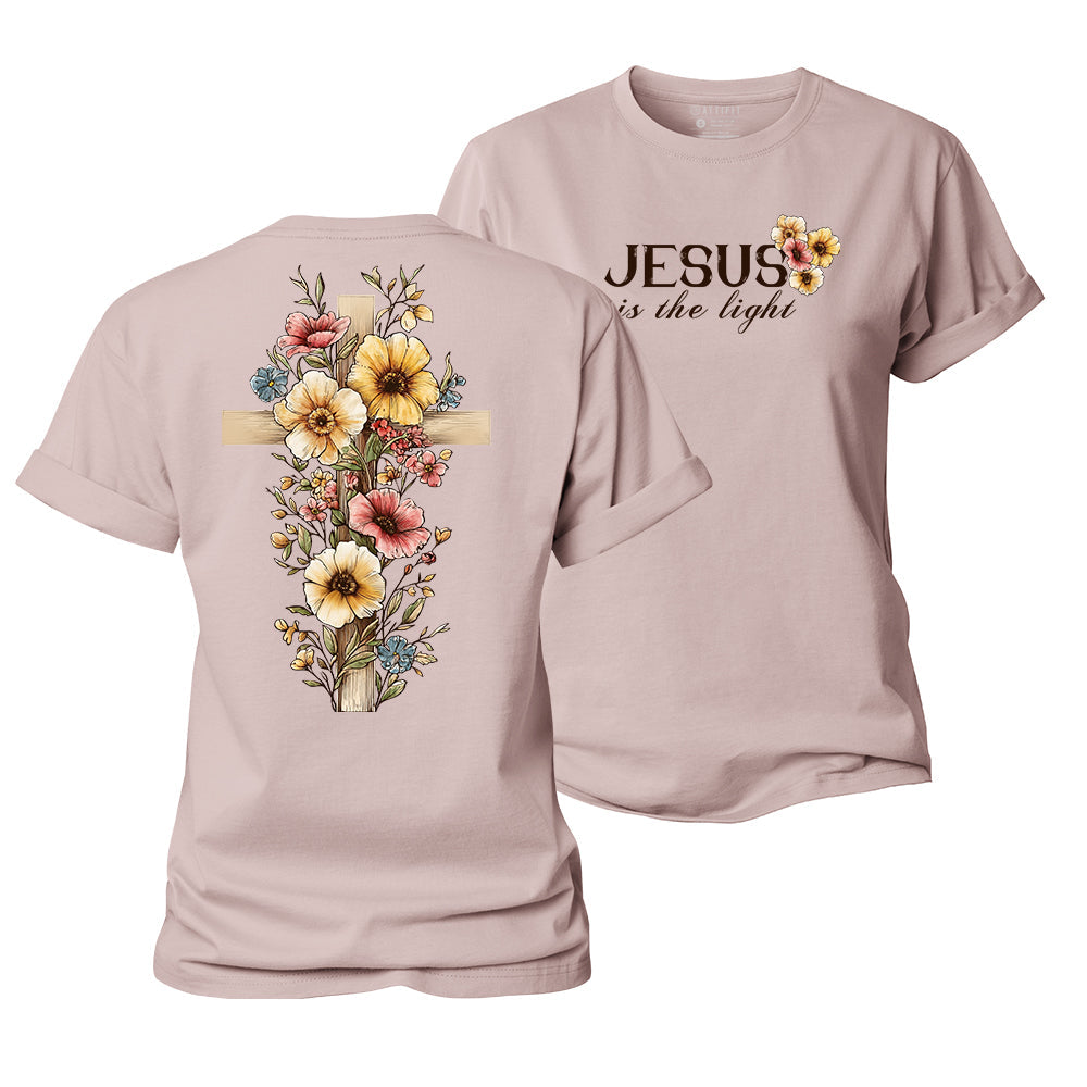 Faith In Bloom Women's Cotton T-Shirt