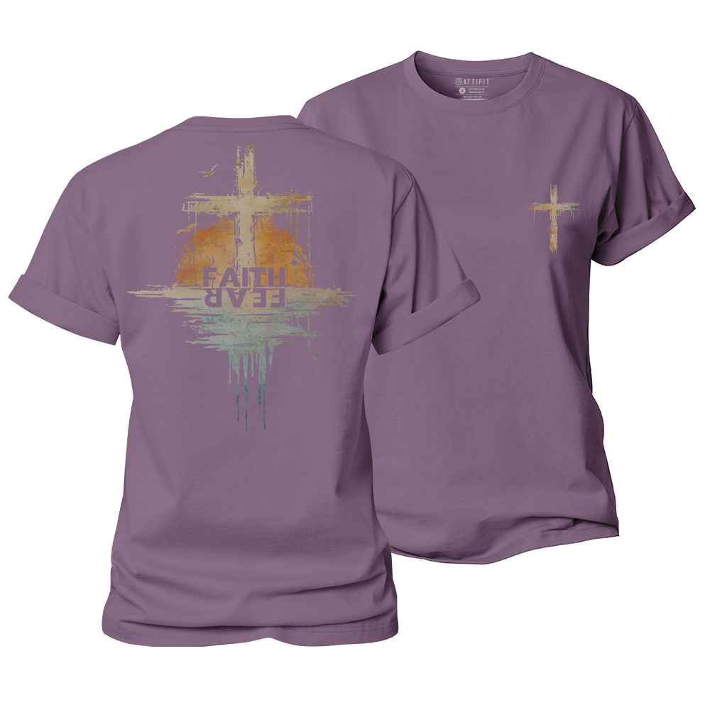Faith over Fear Women's Cotton T-Shirt