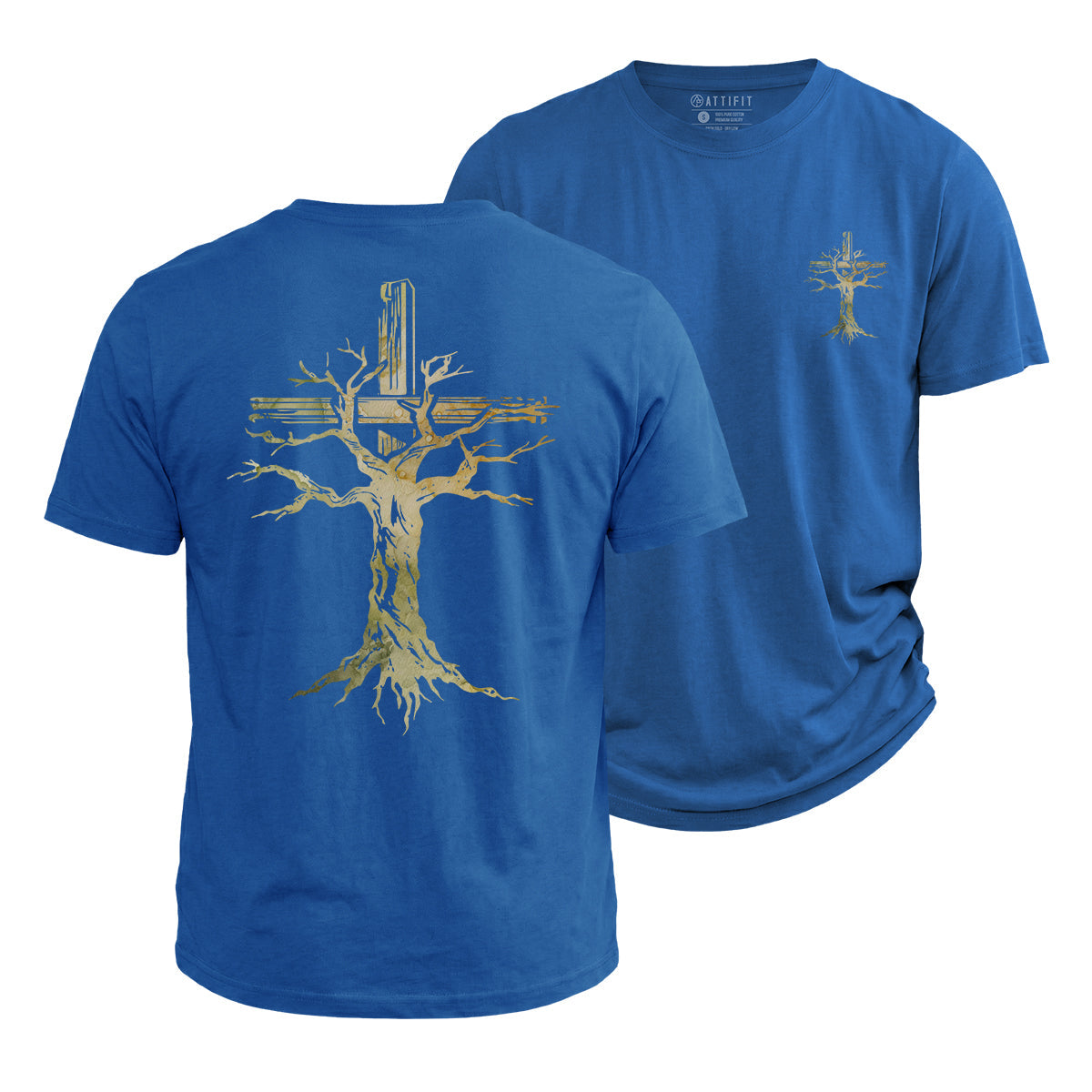 Tree Of Faith Cotton T-Shirt