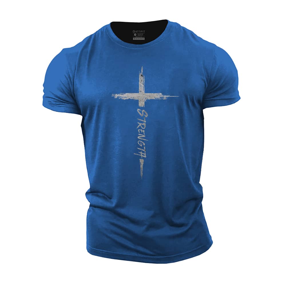 Strength Cross Cotton T-Shirt