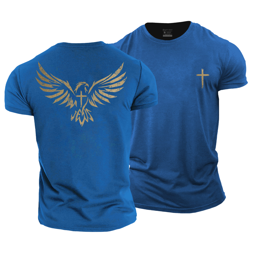 Wings Like Eagles Cotton T-Shirt