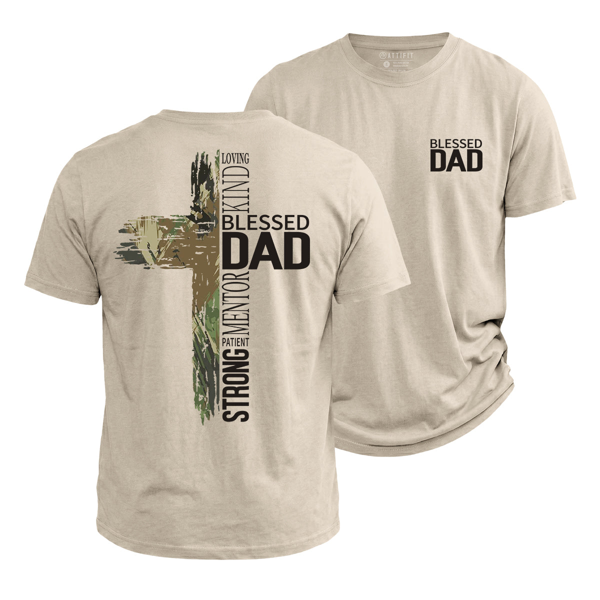 Blessed Dad Cotton T-Shirt