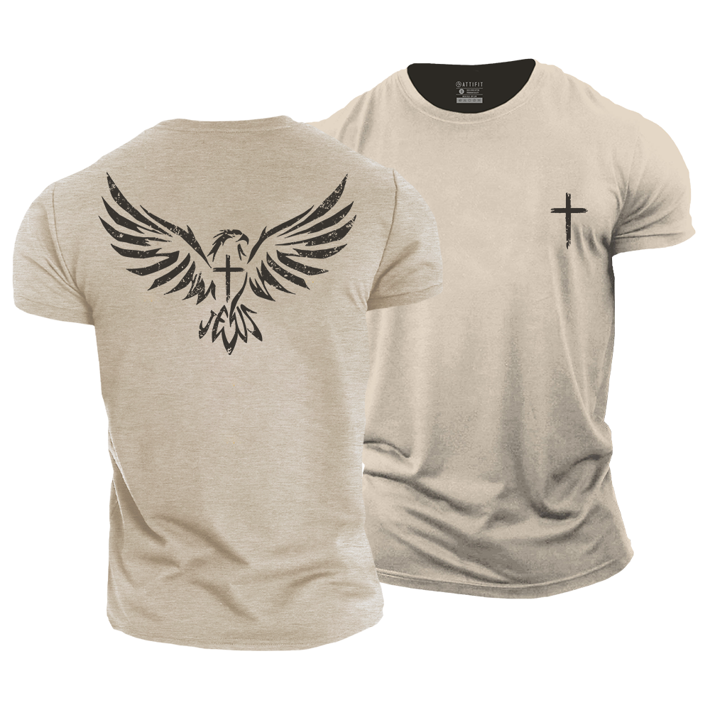 Wings Like Eagles Cotton T-Shirt